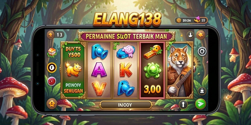 Tampilan gameplay ELANG138 menampilkan slot dengan grafik menarik.