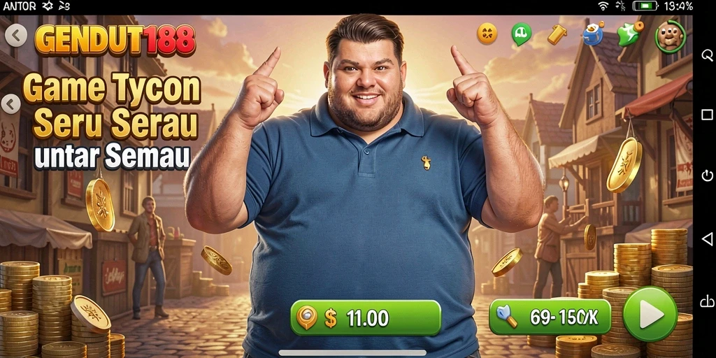 Tampilan gameplay GENDUT188 yang menarik dan menantang.