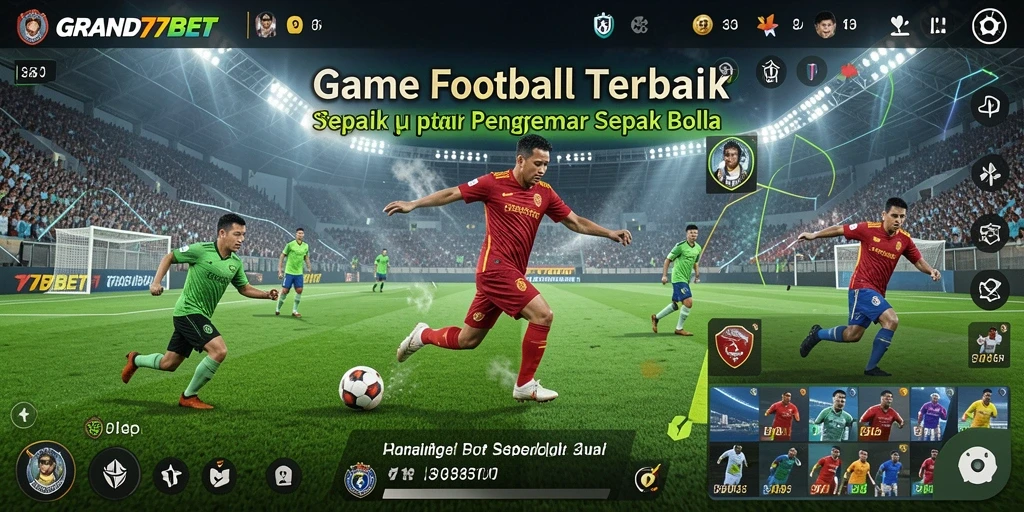 Tampilan gameplay sepatu sepak bola di GRAND77BET yang menegangkan.