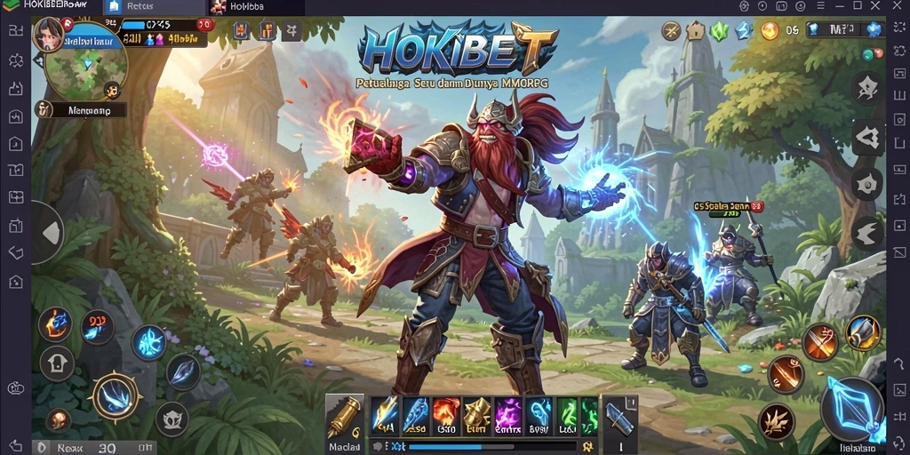 Tampilan gameplay HOKIBET yang menarik dengan aksi seru.