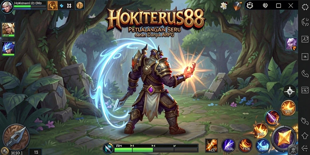 Gameplay ARPG HOKITERUS88 yang seru dan mendebarkan.