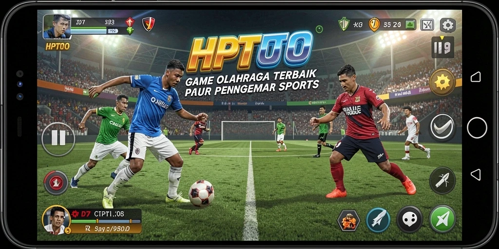 Tampilan gameplay seru HPTOTO dengan berbagai pilihan olahraga.