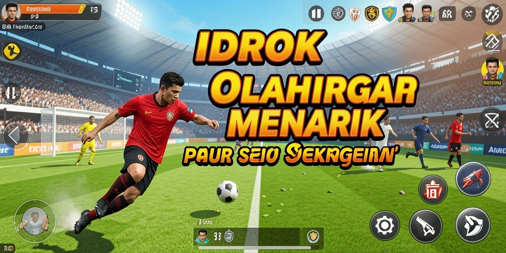 Gameplay menarik dari IDROK menampilkan berbagai olahraga.