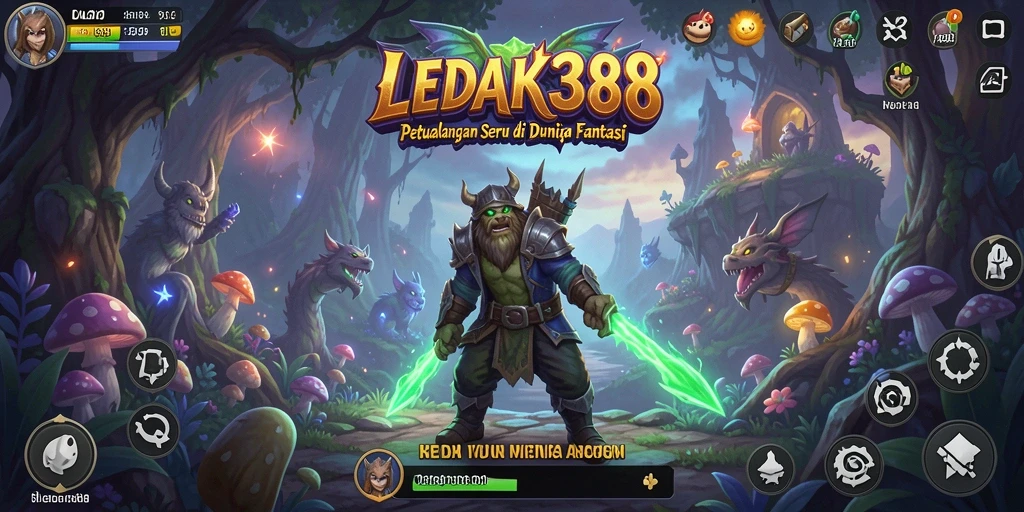 Tampilan gameplay LEDAK388 yang memukau dan menarik.