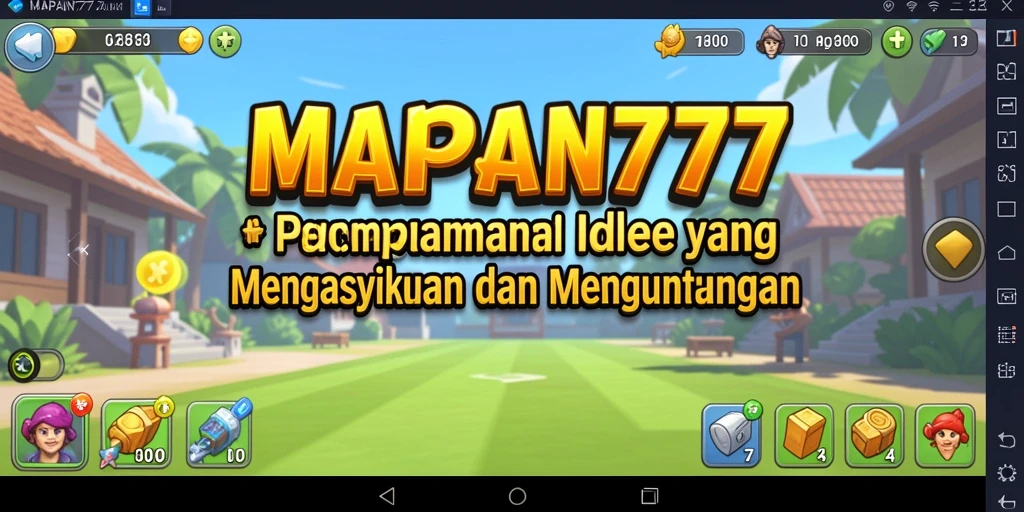 Tampilan gameplay MAPAN777 yang menarik dan menenangkan.