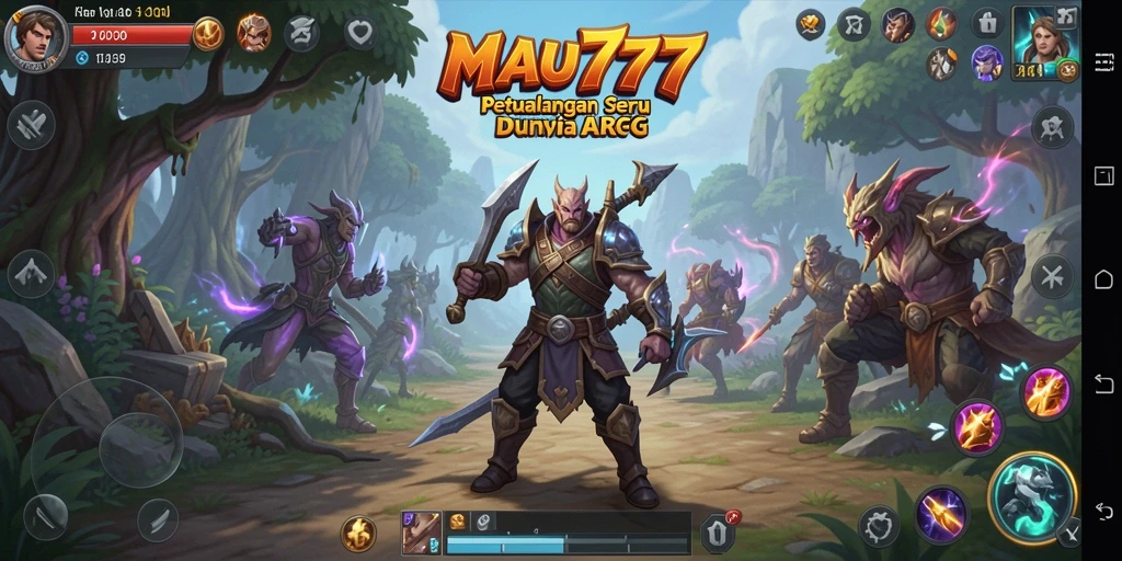 Tampilan gameplay seru di dunia fantastis MAU777.