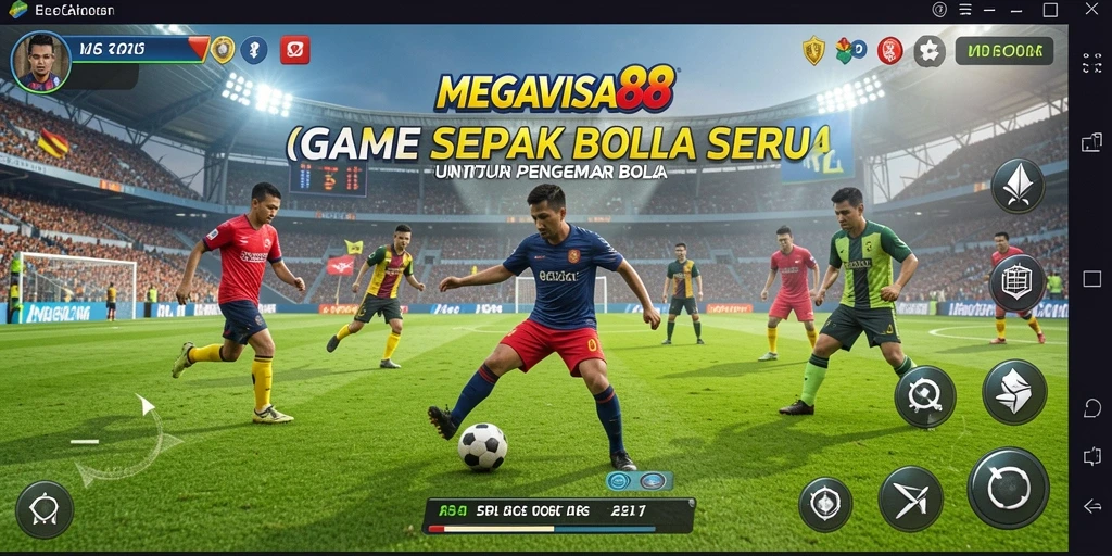 Tangkapan layar utama MEGAVISA88 yang menunjukkan aksi seru di lapangan.