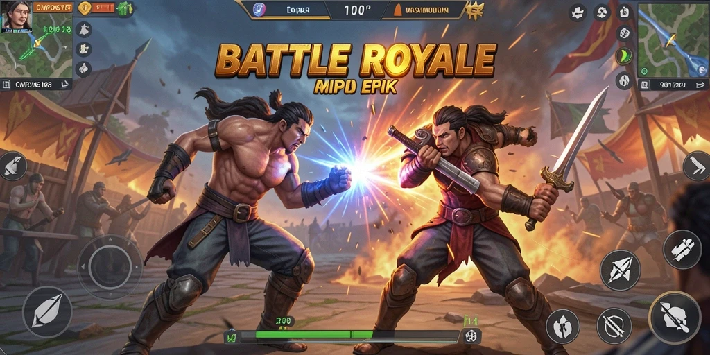 Tampilan gameplay OMPONG188 yang intens dan mendebarkan.