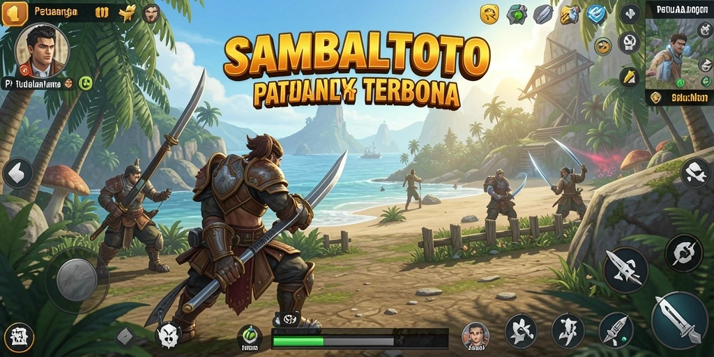 Tampilan menakjubkan dari dunia terbuka SAMBALTOTO saat dijelajahi.
