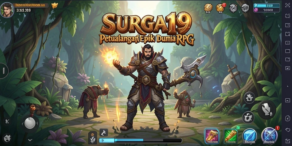 Gameplay mendebarkan dengan aksi RPG yang seru.