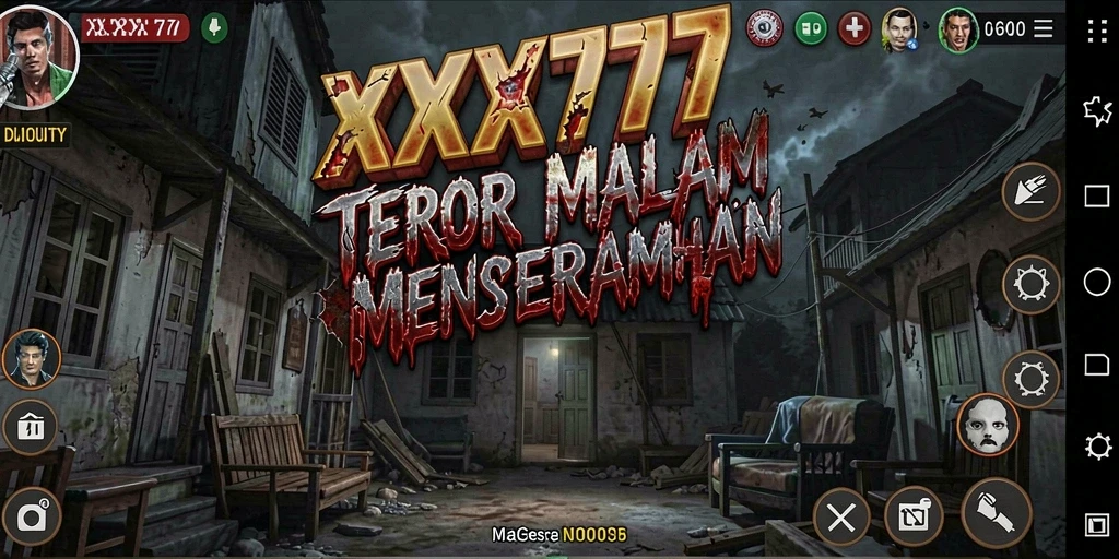 Screenshot XXX777 menampilkan momen menegangkan dalam gameplay Horror.